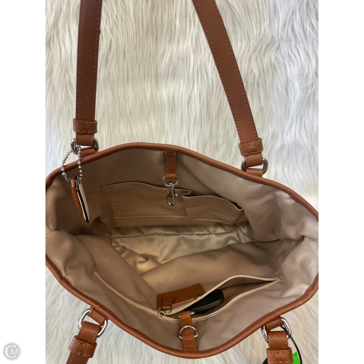 Handbag Designer By Coach, Size: Large