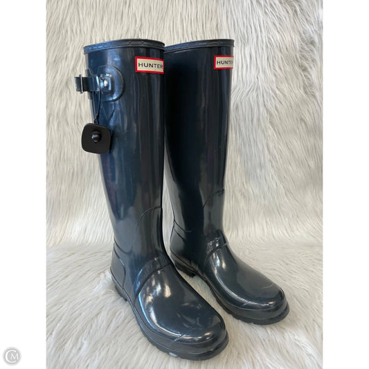 Boots Rain By Hunter In Grey, Size: 9