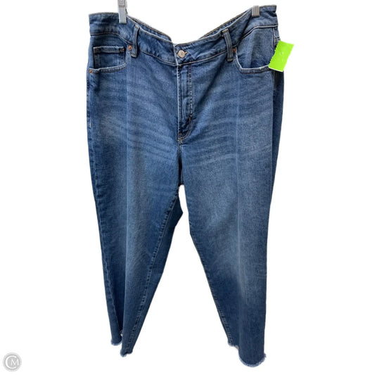 Jeans Boyfriend By Old Navy In Blue Denim, Size: 20