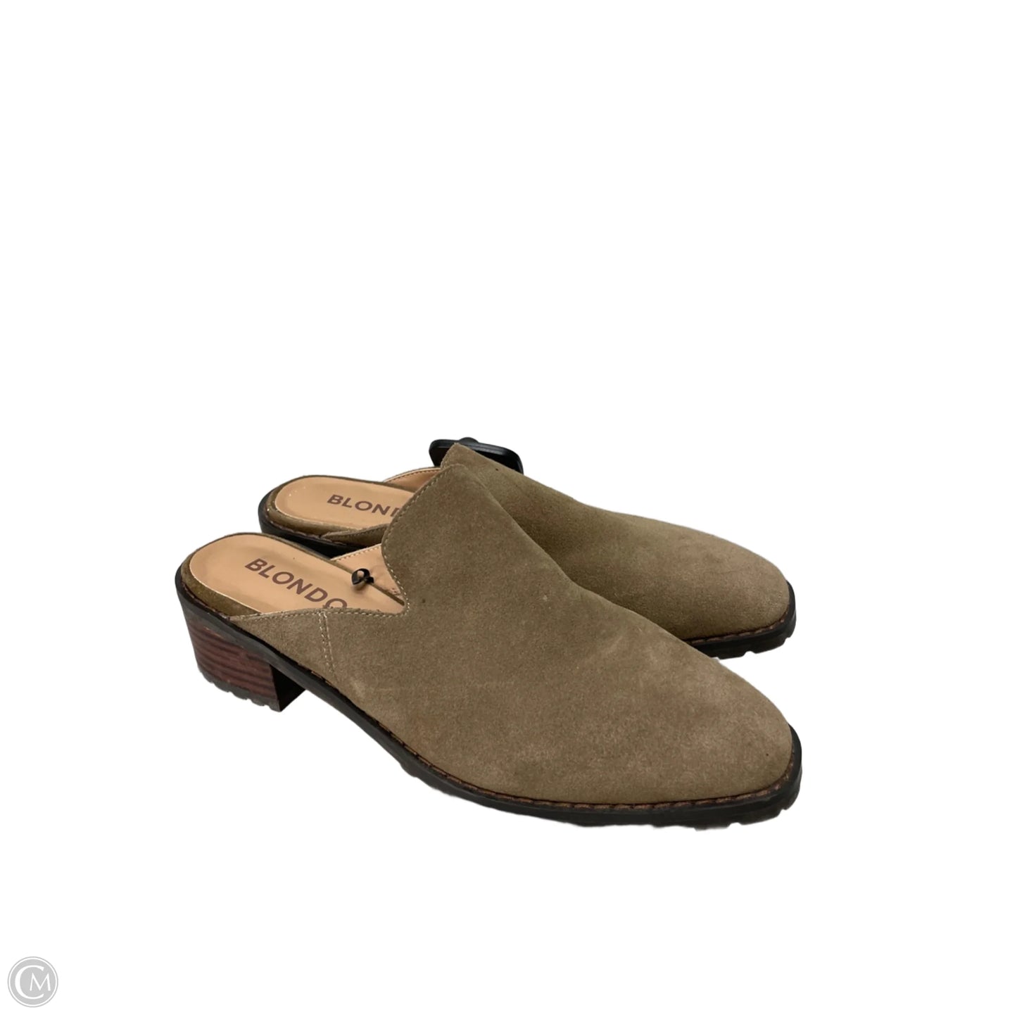 Shoes Heels Block By Blondo In Taupe, Size: 7