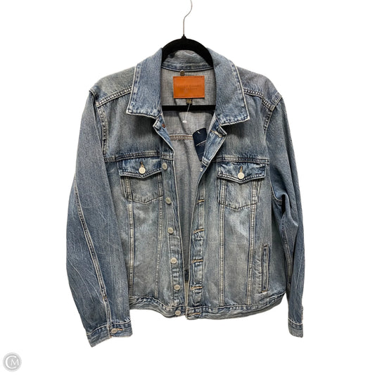 Jacket Denim By Lucky Brand In Blue Denim, Size: 2x
