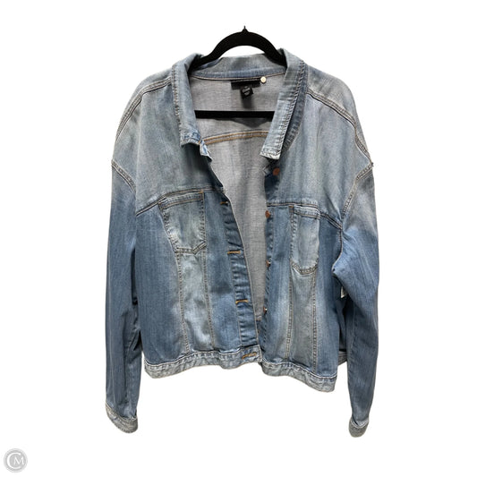 Jacket Denim By Lane Bryant In Blue Denim, Size: 4x