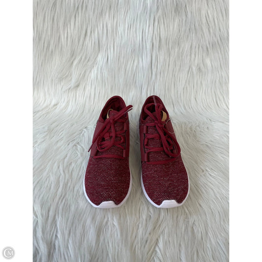 Shoes Athletic By Clothes Mentor In Red & White, Size: 6
