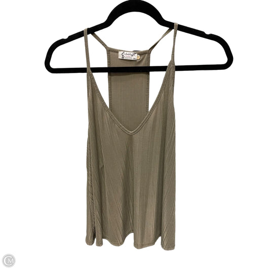 Top Sleeveless By Free People In Green, Size: S