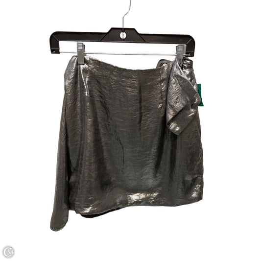Skirt Mini & Short By House Of Harlow In Silver, Size: 4