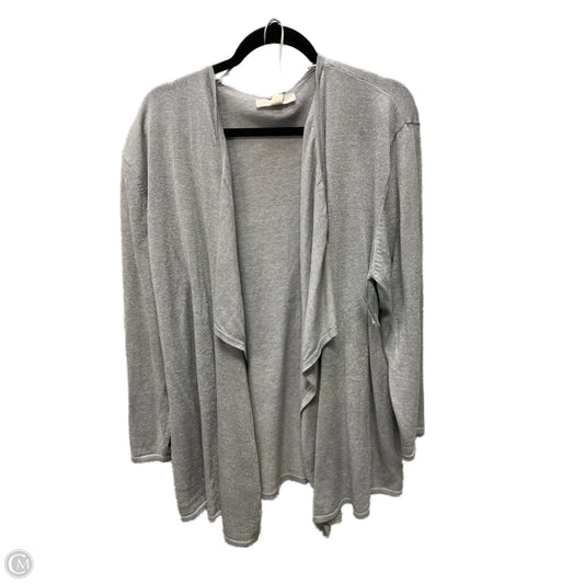 Cardigan By Michael By Michael Kors In Silver, Size: 2x