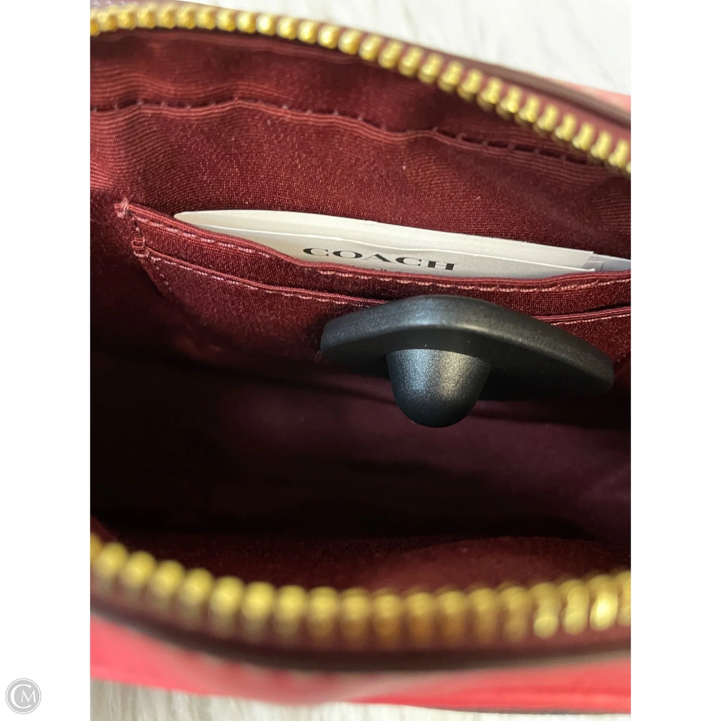 Wristlet Designer By Coach, Size: Medium