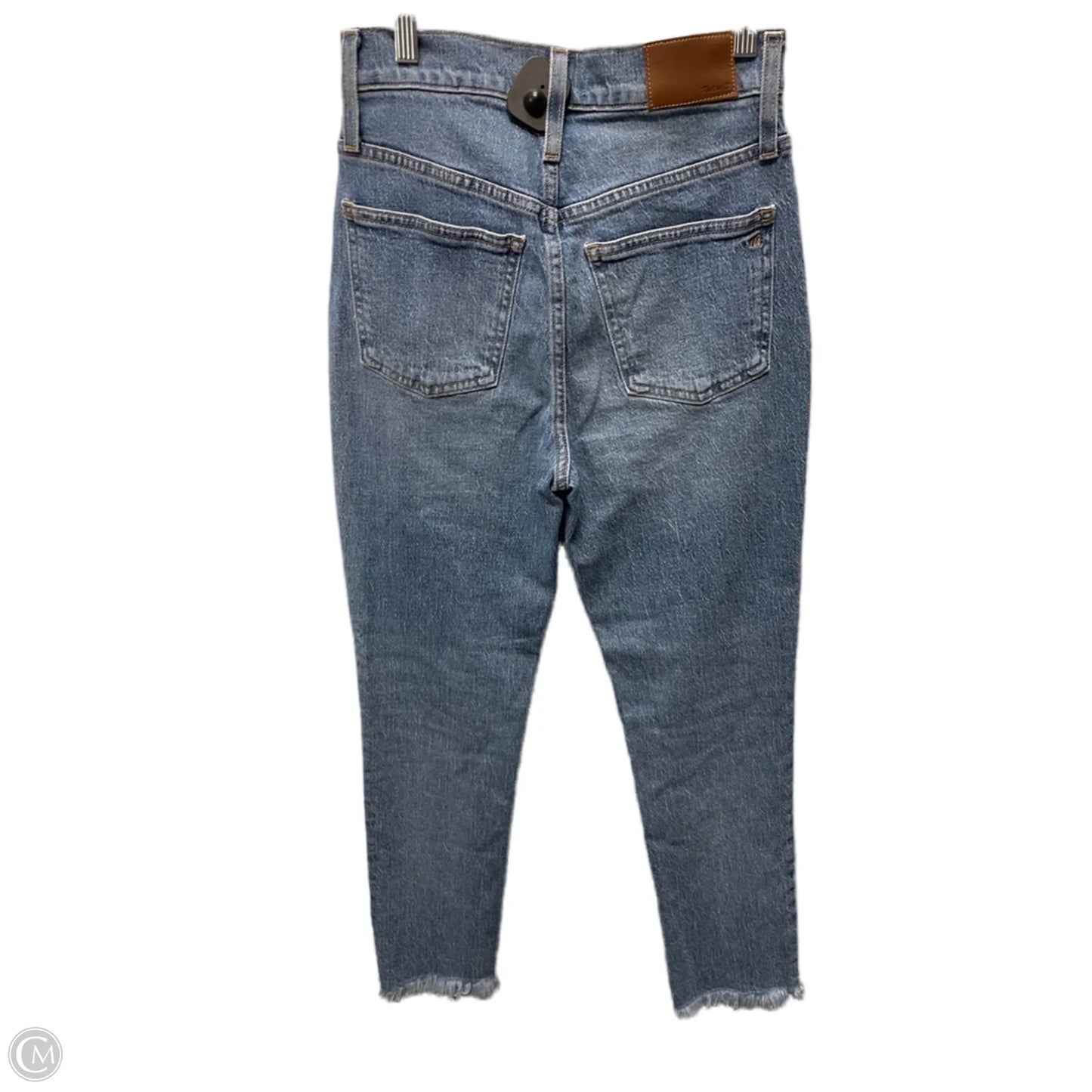 Jeans Straight By Madewell In Blue Denim, Size: 2