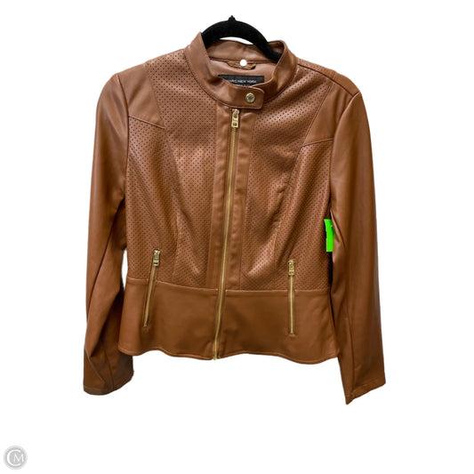 Jacket Moto By Marc New York In Brown, Size: S