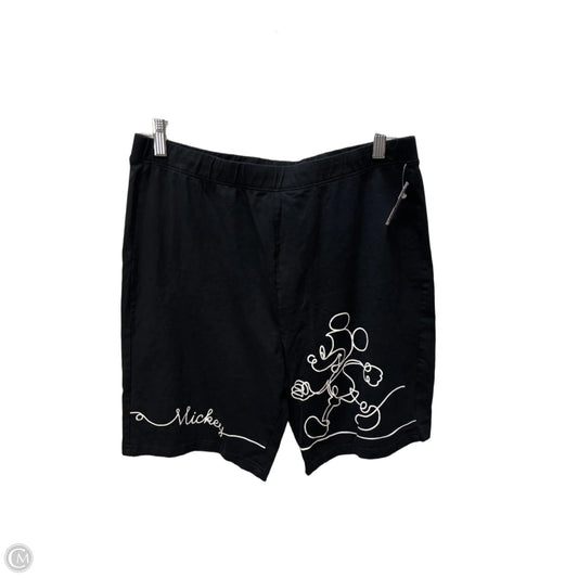 Shorts By Disney Store In Black & White, Size: 14