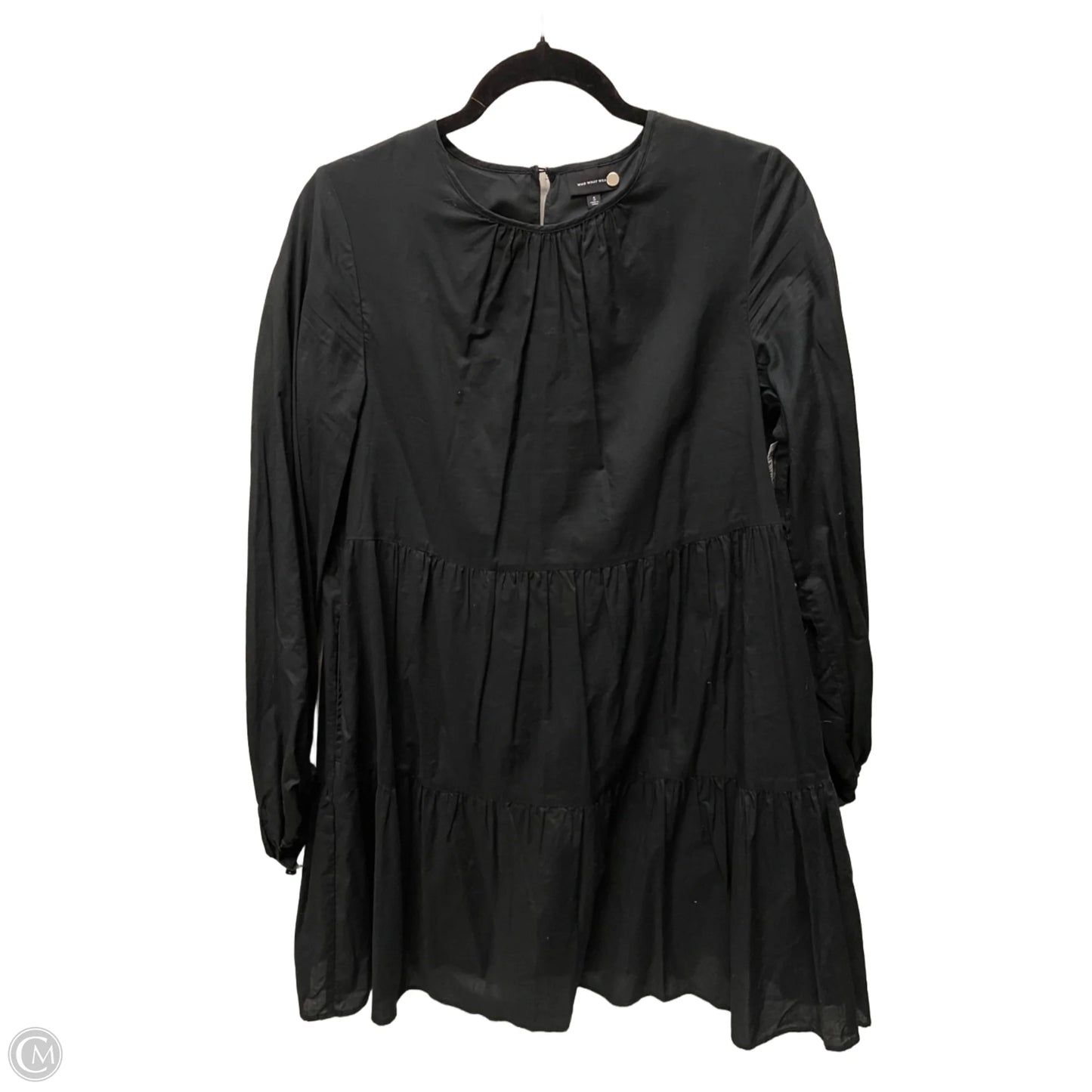 Dress Casual Short By Who What Wear In Black, Size: S