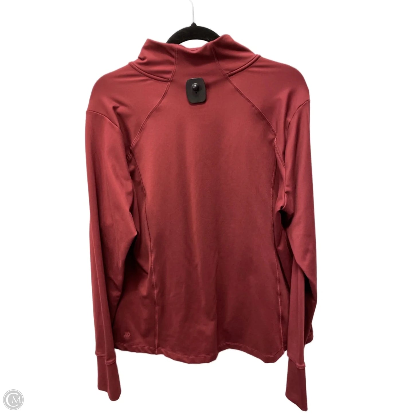 Athletic Jacket By All In Motion In Maroon, Size: 2x