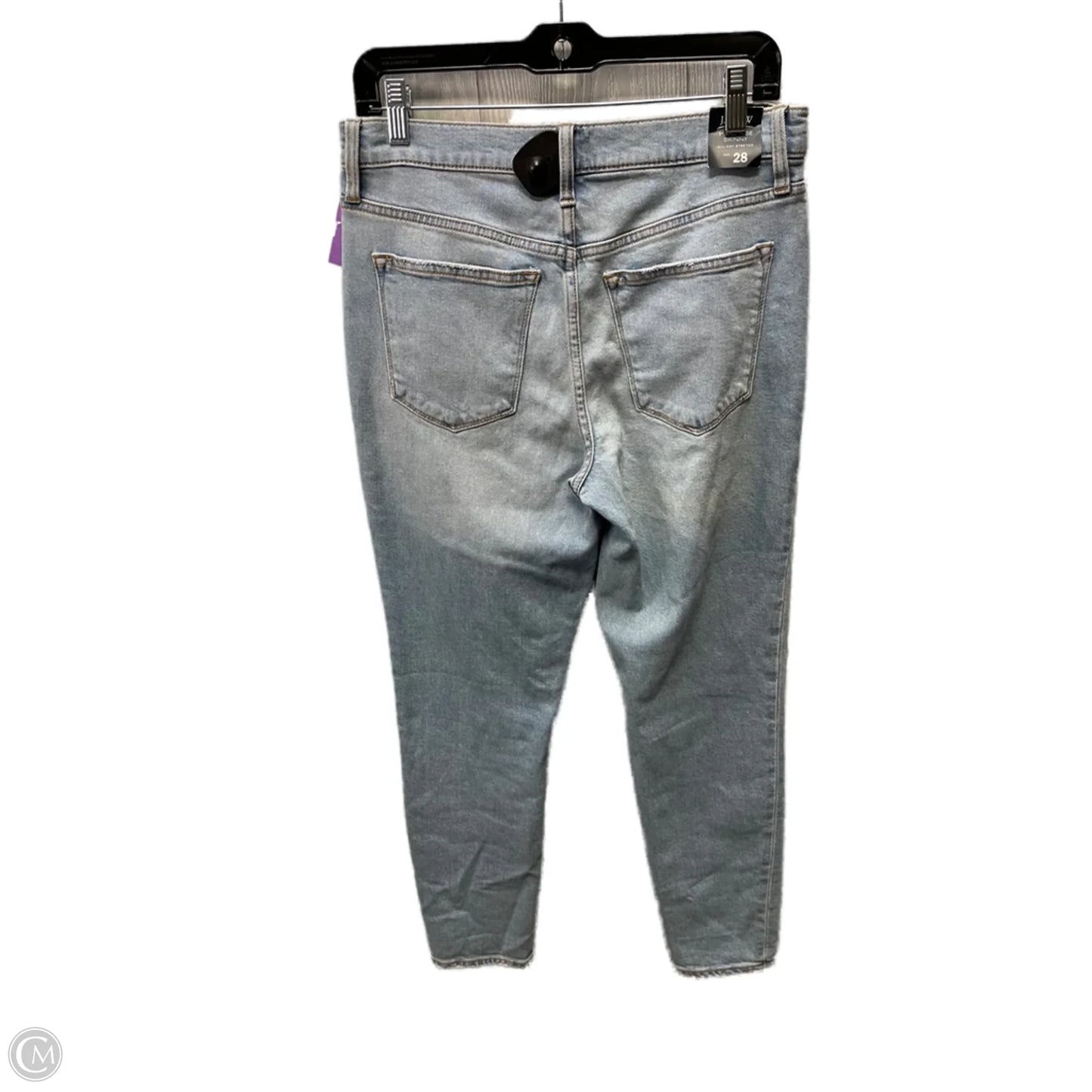 Jeans Skinny By J. Crew In Blue Denim, Size: 6