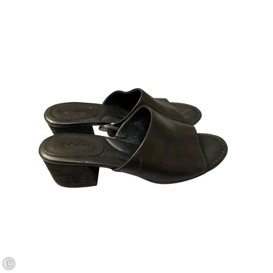 Sandals Heels Block By Born In Black, Size: 10