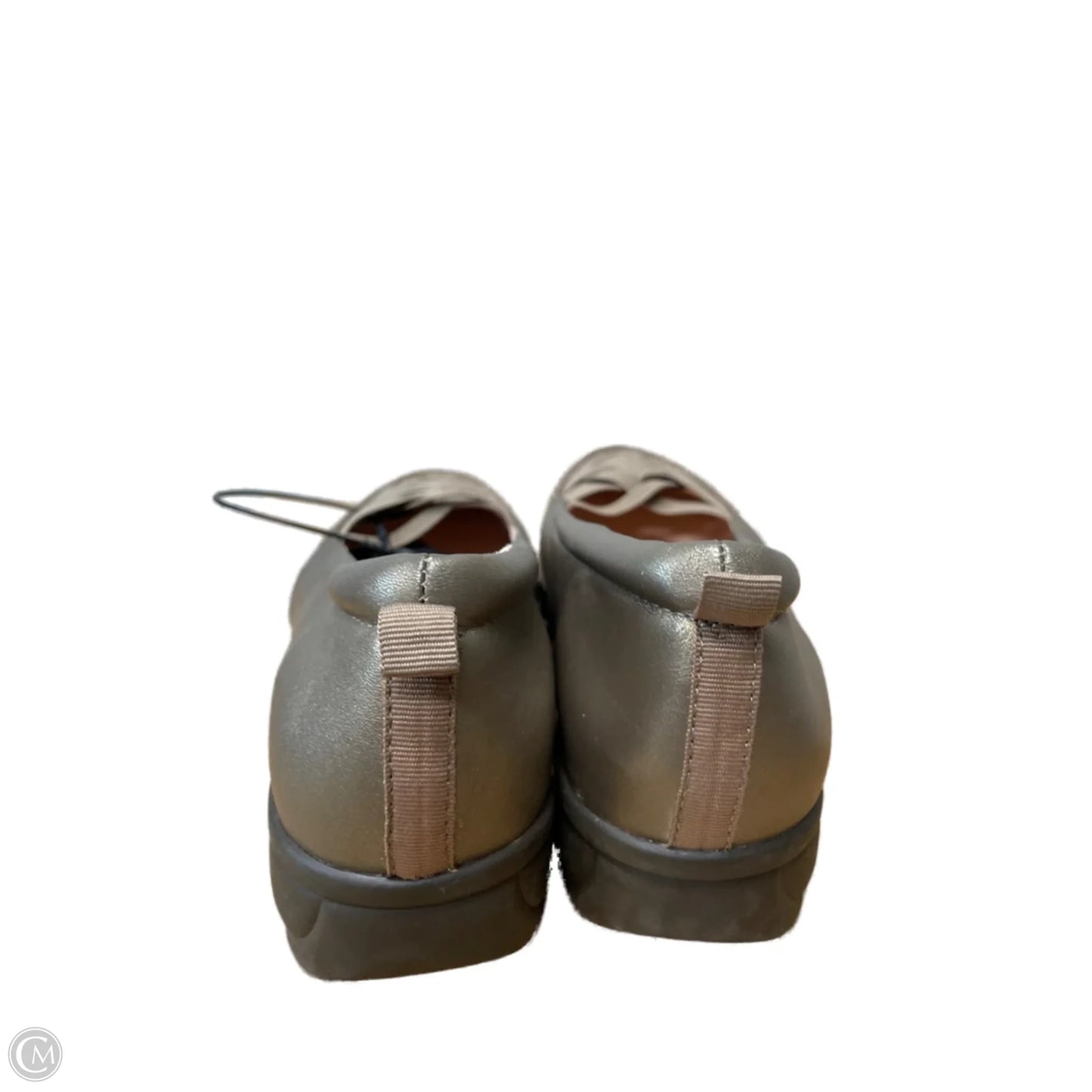 Shoes Heels Wedge By Taryn Rose Shoes In Bronze, Size: 8