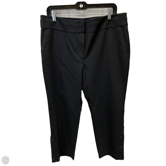 Pants Cropped By Ann Taylor In Black, Size: 12