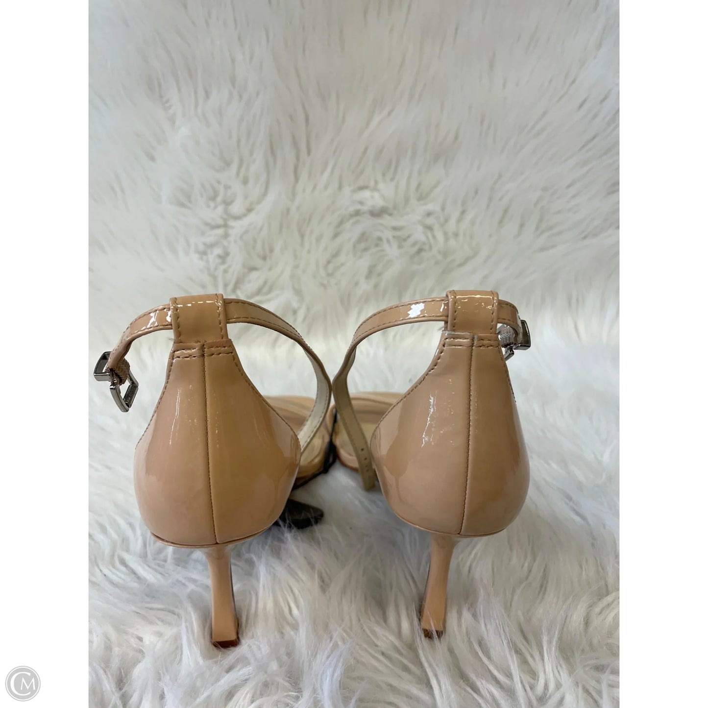 Sandals Heels Kitten By Vince Camuto In Pink, Size: 8.5