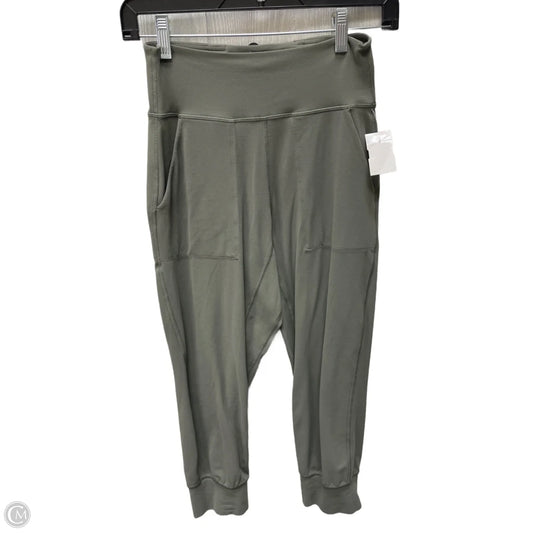 Athletic Capris By Lululemon In Green, Size: S