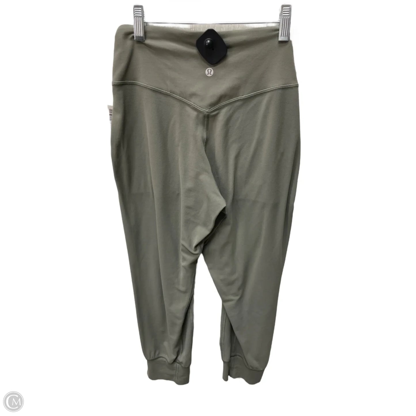 Athletic Capris By Lululemon In Green, Size: S