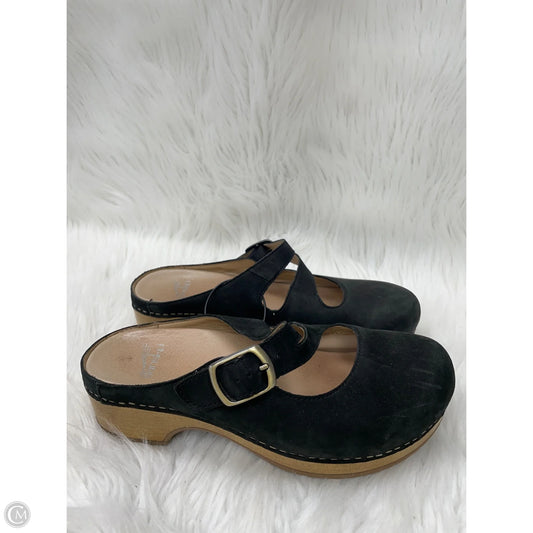 Shoes Heels Block By Dansko In Black & Tan, Size: 7.5