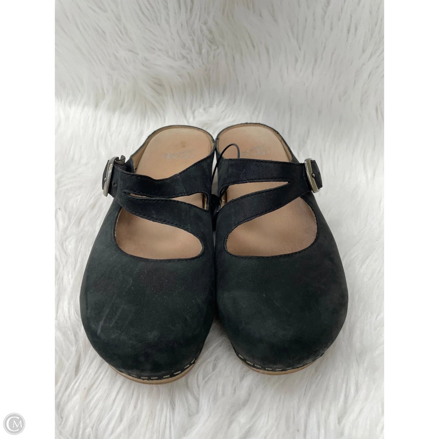 Shoes Heels Block By Dansko In Black & Tan, Size: 7.5