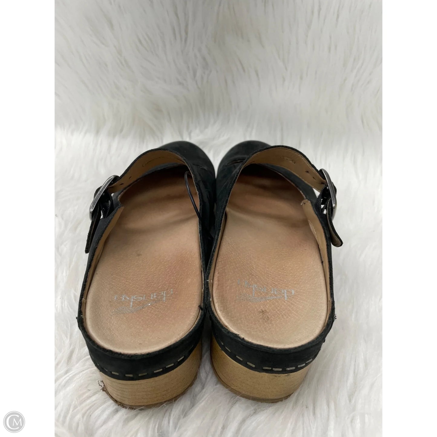 Shoes Heels Block By Dansko In Black & Tan, Size: 7.5