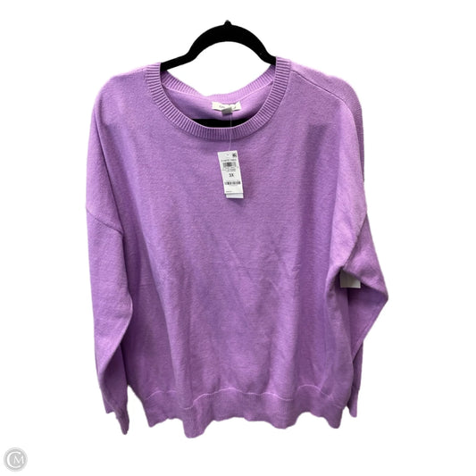 Sweater By On 34th -  In Purple, Size: 3x