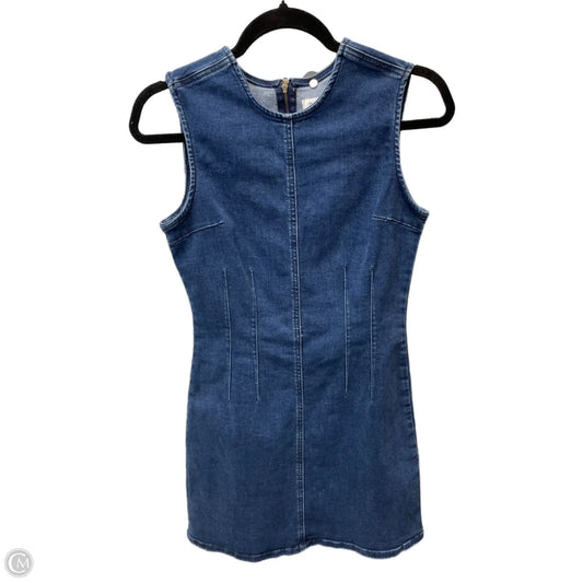 Dress Casual Short By Ana In Blue Denim, Size: Xs