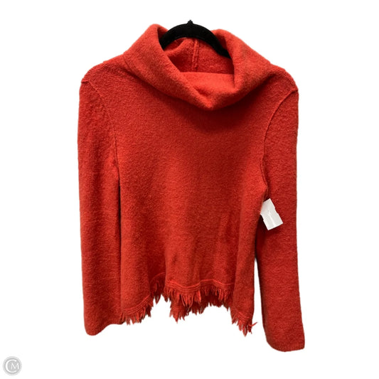 Sweater By Anthropologie In Orange, Size: Xs
