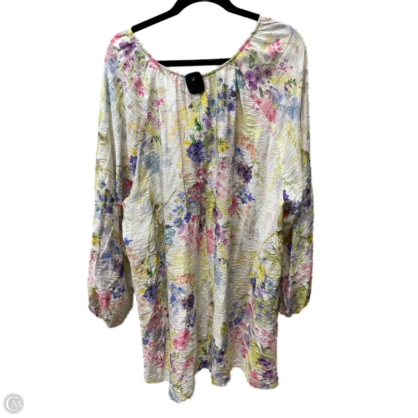 Dress Casual Short By H&m In Floral Print, Size: 2x