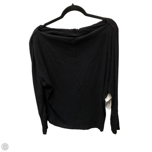Top Long Sleeve By Velvet By Graham & Spencer In Black, Size: L