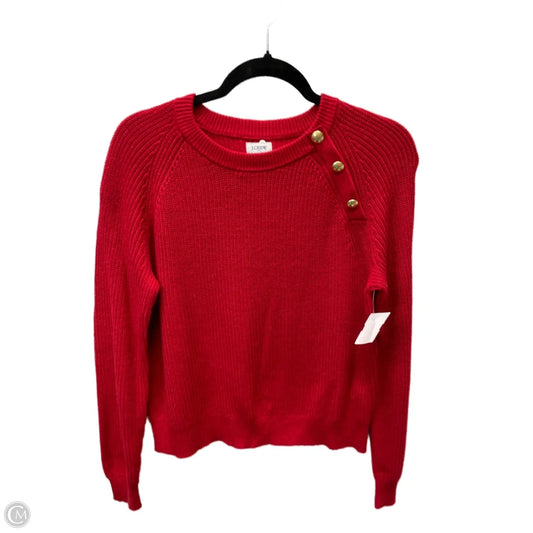 Sweater By J. Crew In Red, Size: Xs