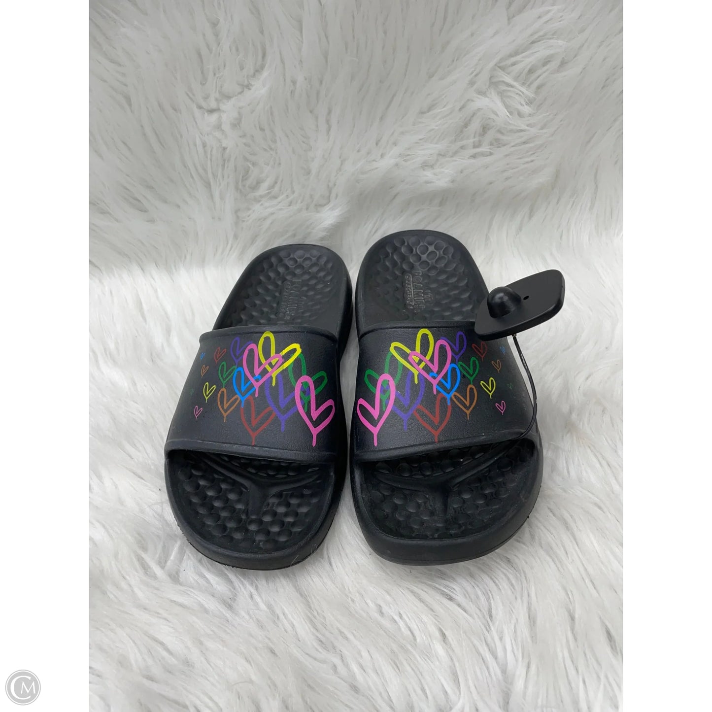 Sandals Flats By Skechers In Black, Size: 9