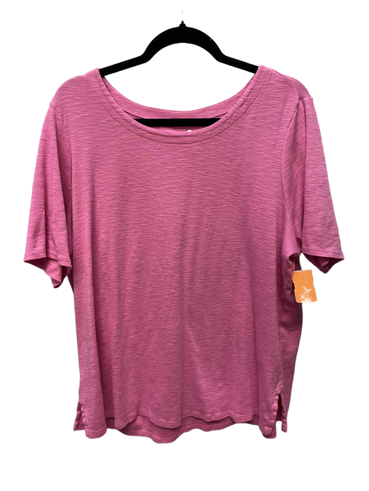 Top Short Sleeve Basic By J. Jill  Size: 2x