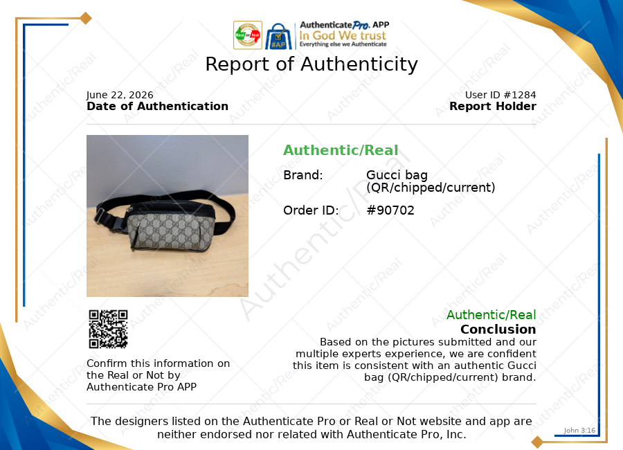 Belt Bag Luxury Designer By Gucci, Size: Small