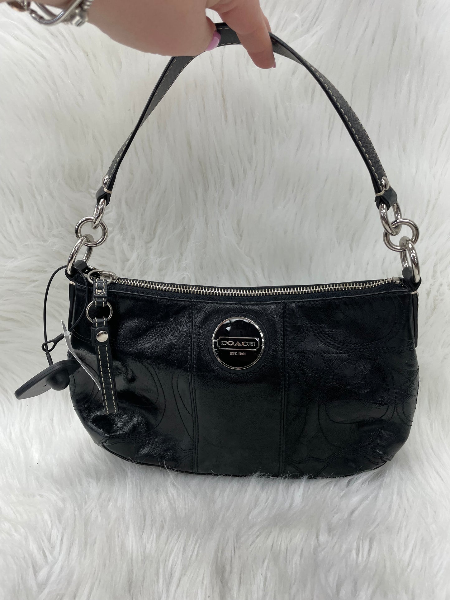 HANDBAG DESIGNER by COACH In BLACK, Size: SMALL