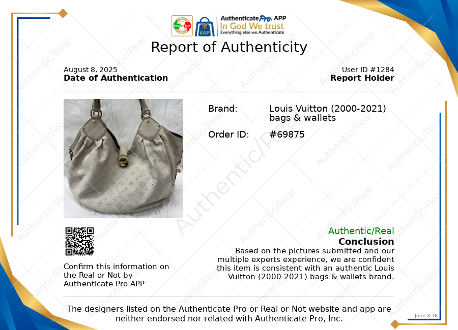 Handbag Luxury Designer By Louis Vuitton In Ivory, Size:Large