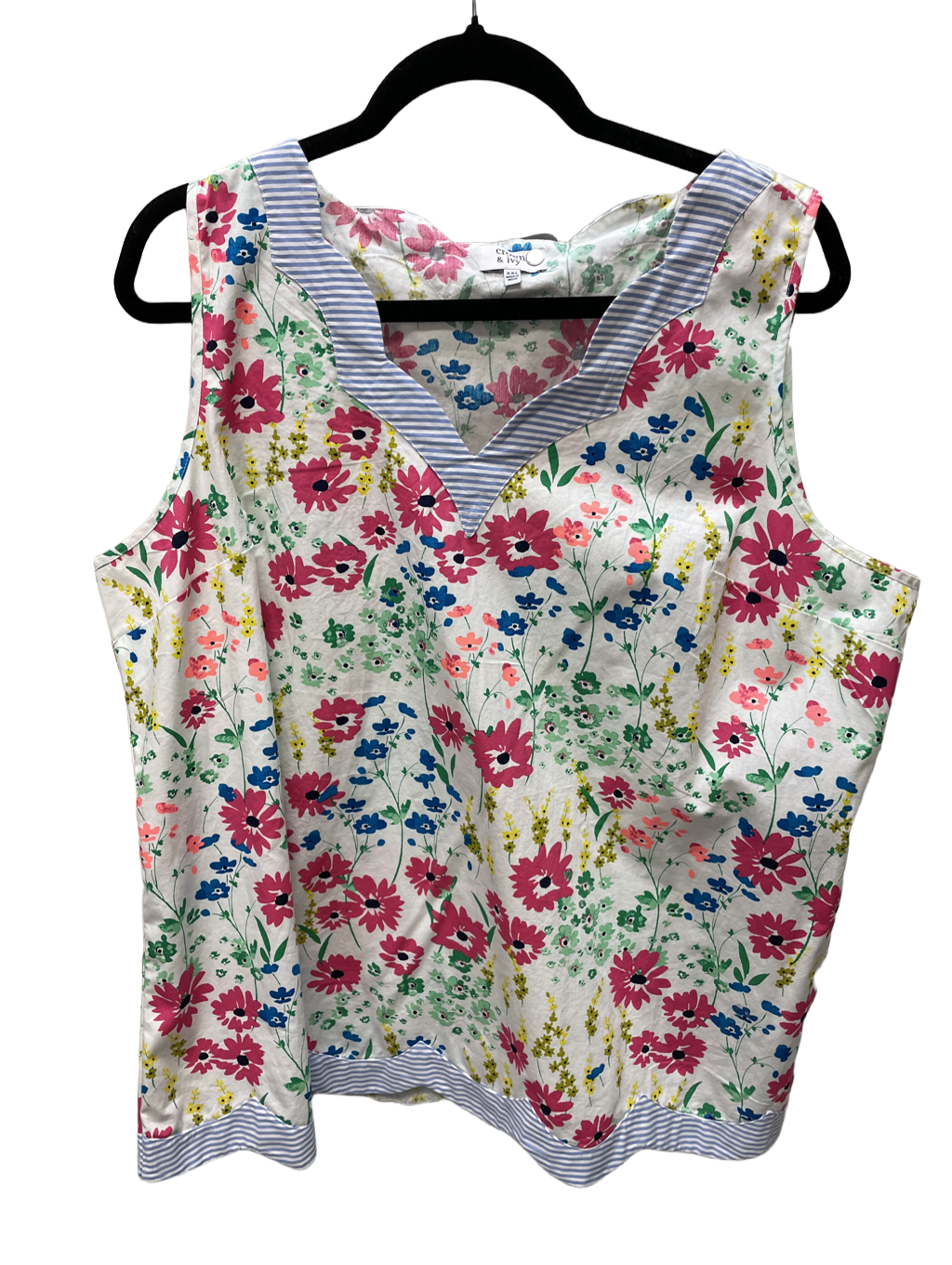 Top Sleeveless By Crown And Ivy  Size: 1x