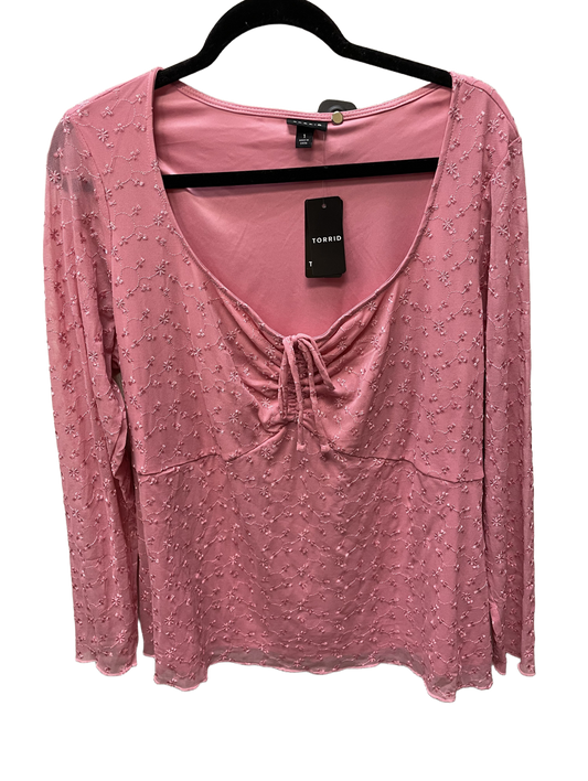 Top Long Sleeve By Torrid  Size: Xl