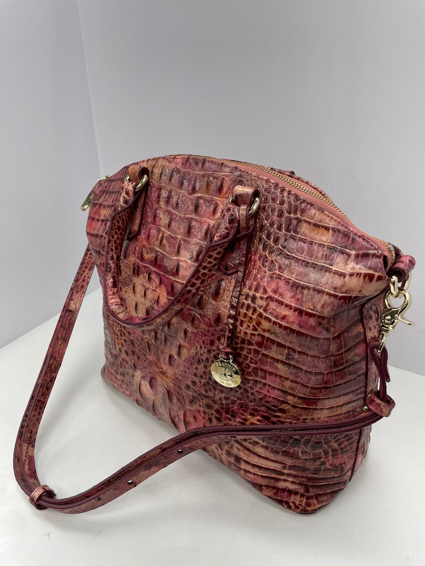 Handbag Designer By Brahmin In Multi, Size:Large