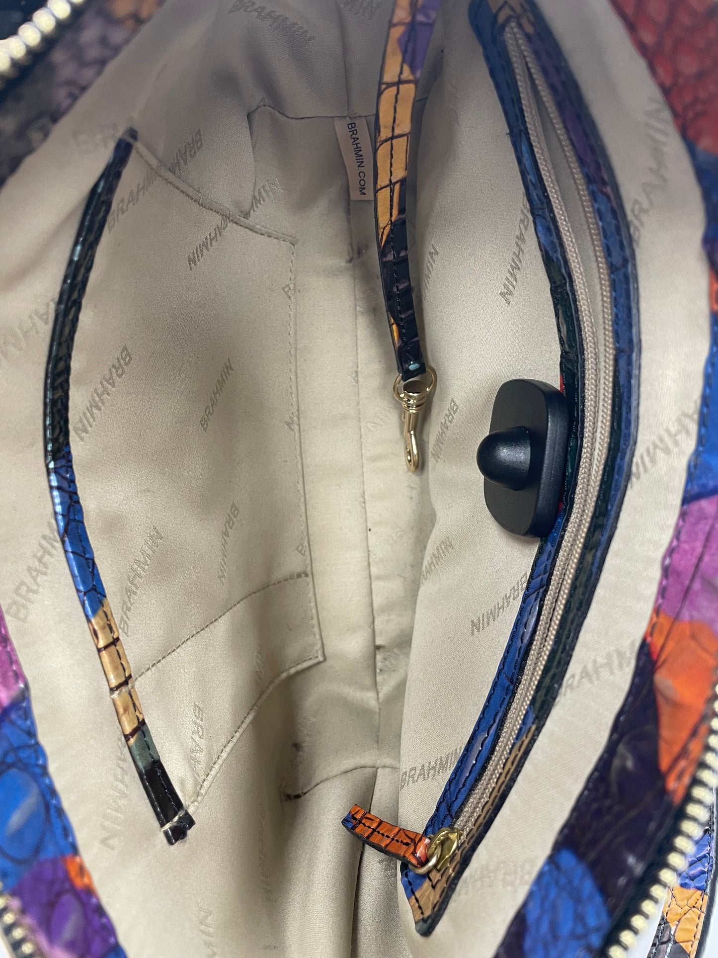 Crossbody Designer By Brahmin, Size: Medium
