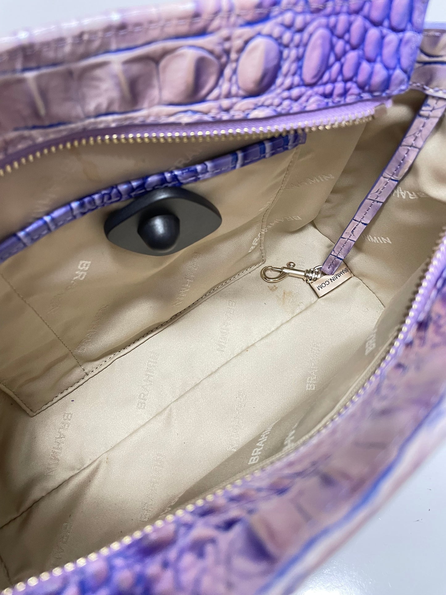 Crossbody Designer By Brahmin, Size: Medium