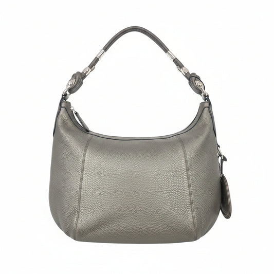 Handbag Luxury Designer By Gucci In Grey, Size:Large