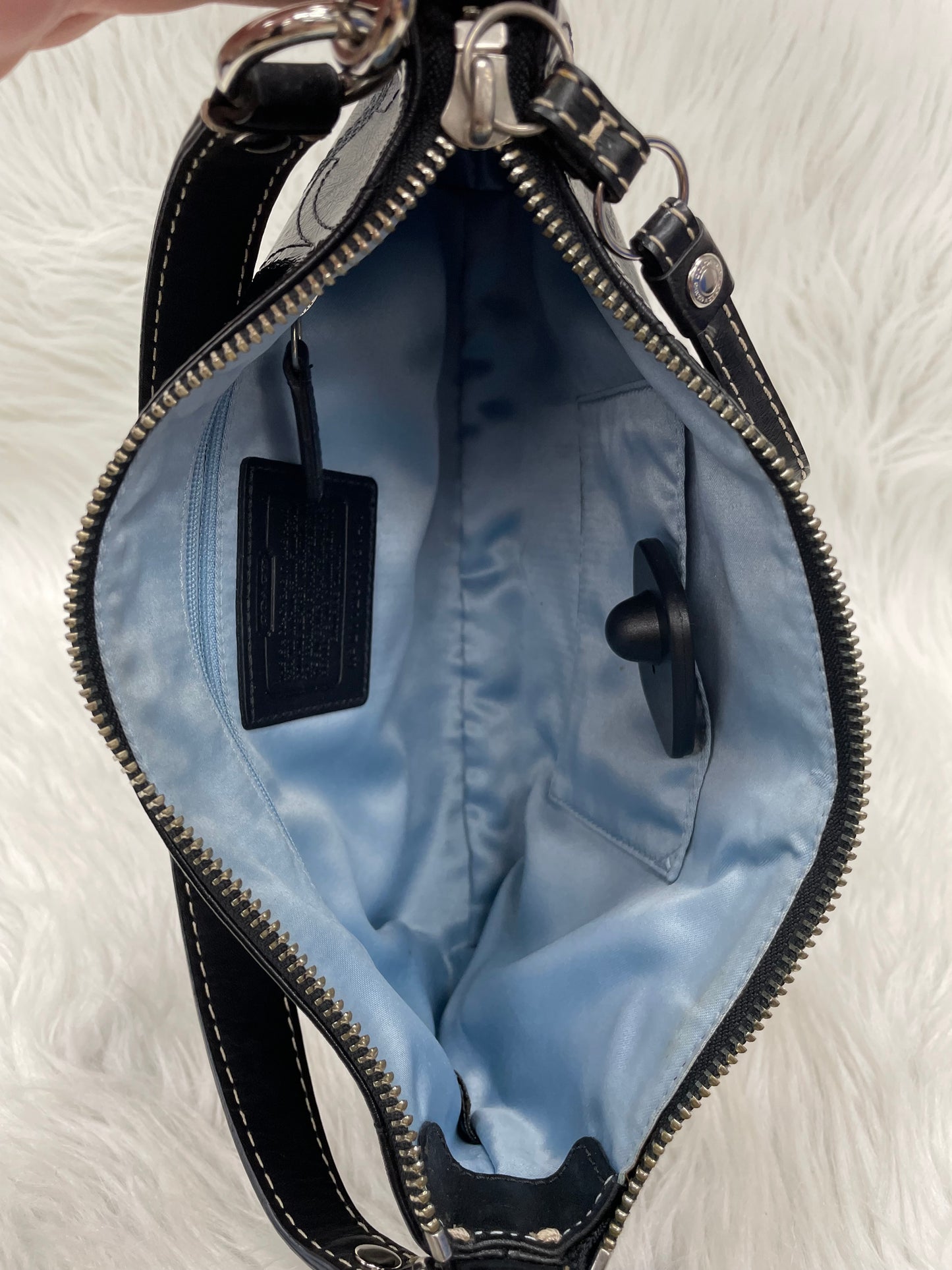 HANDBAG DESIGNER by COACH In BLACK, Size: SMALL