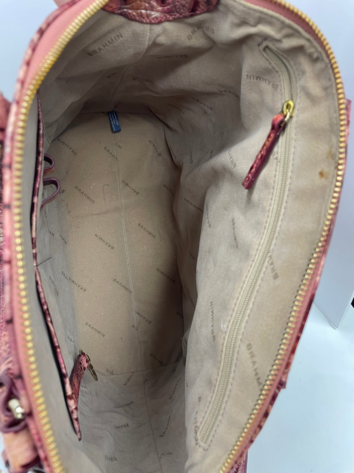 Handbag Designer By Brahmin In Multi, Size:Large