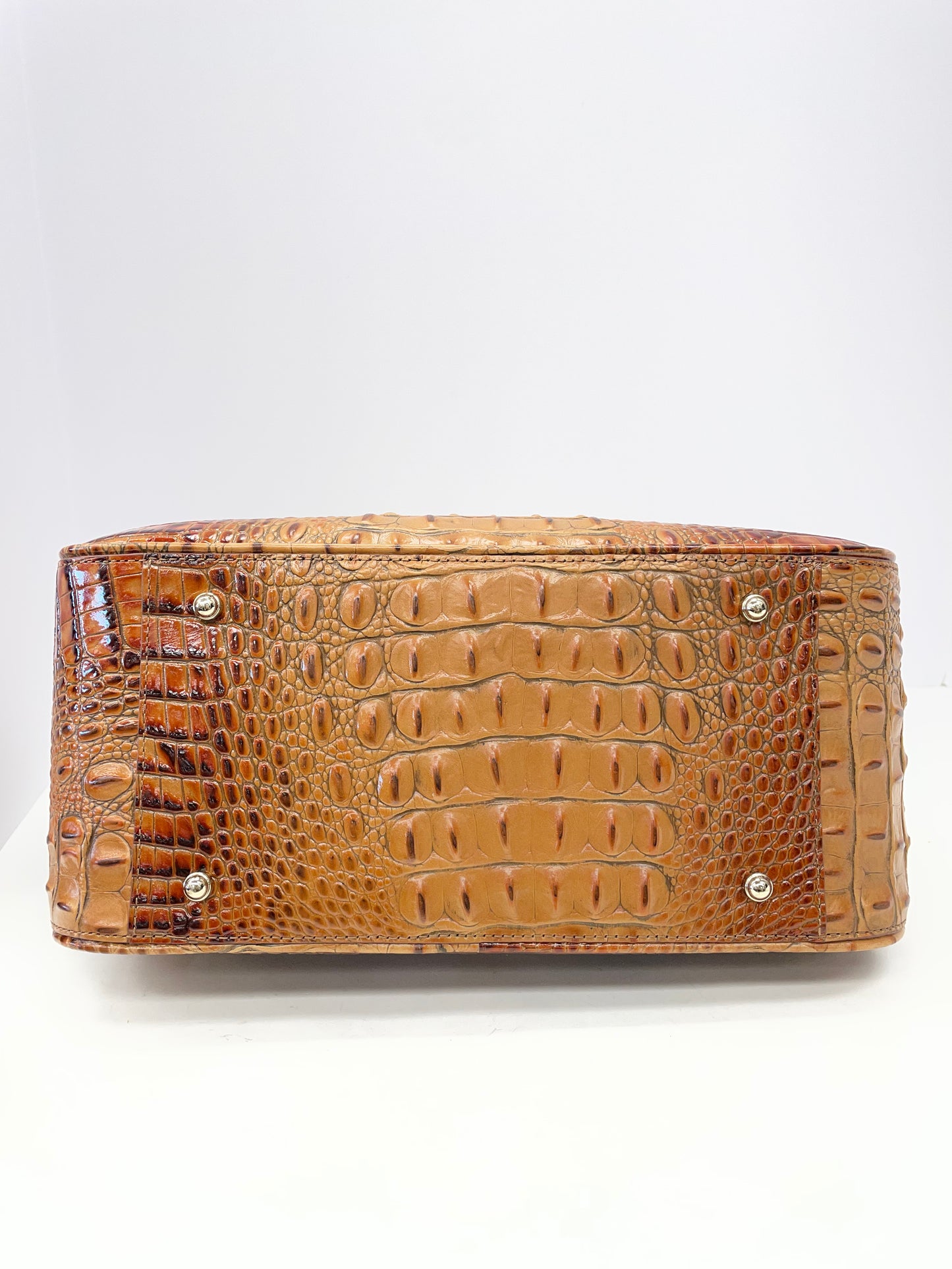 Handbag Designer By Brahmin In Brown, Size:Large