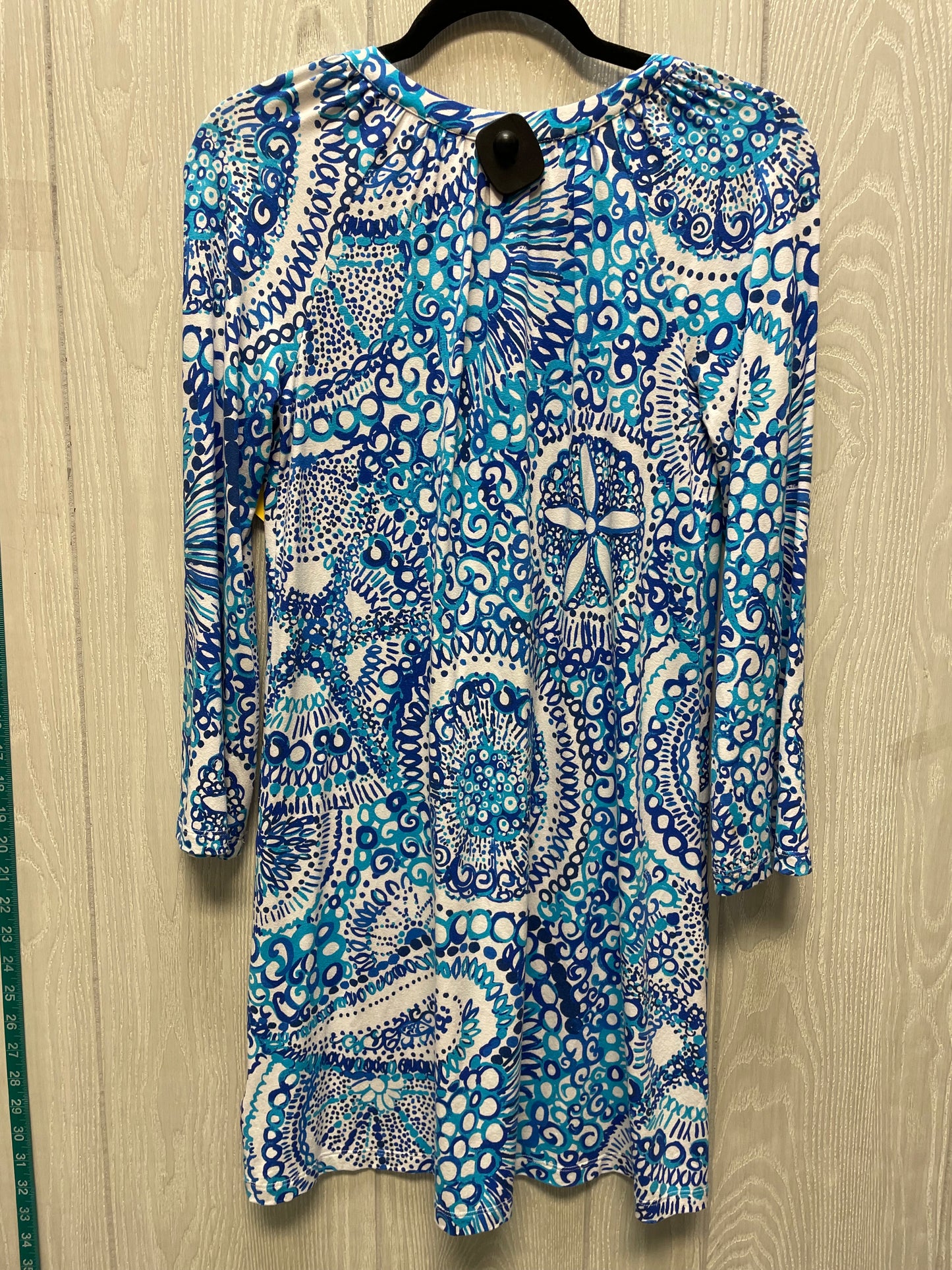 Dress Designer By Lilly Pulitzer In Blue & White, Size:Xs