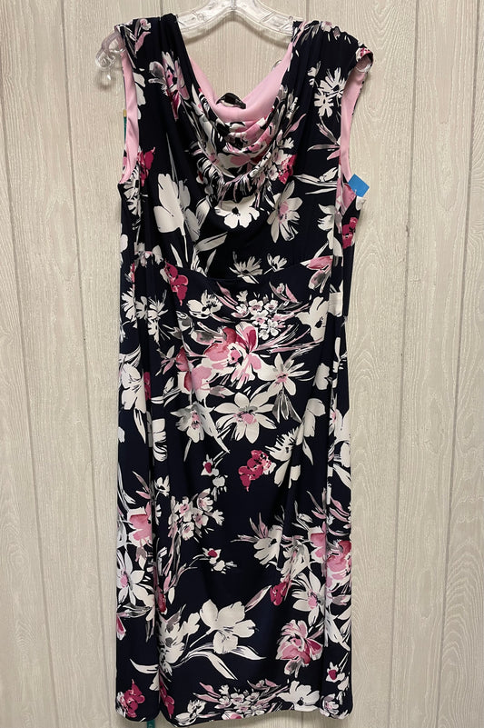 Dress Casual Midi By Connected Apparel  Size: Xl