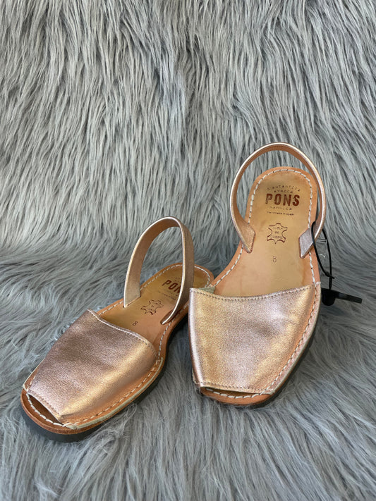 Sandals Flats By Pons Size: 8