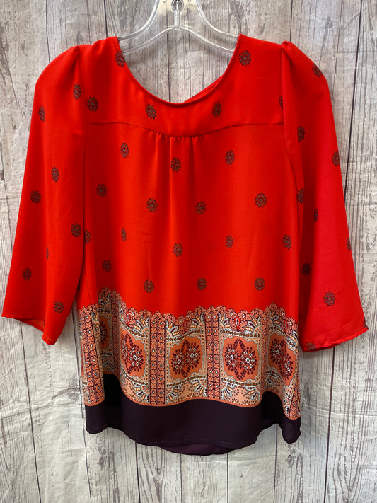 Blouse 3/4 Sleeve By Maeve  Size: S